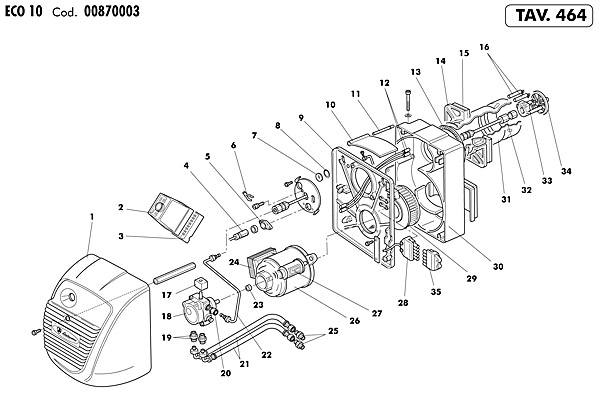 Desen explodat ECO 10 464