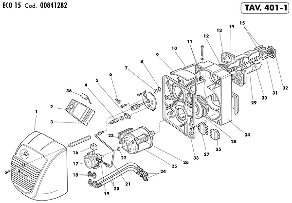 Desen explodat ECO 15 401-1